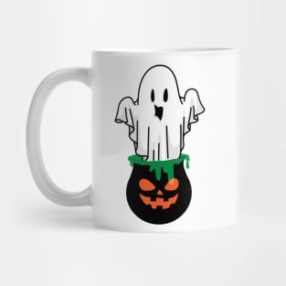 Cooking Pot Ghost Mug